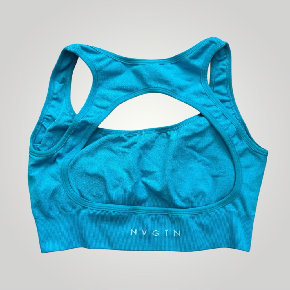 NVGTN Blue Sports Bra